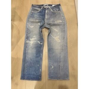 Our Legacy Third Cut Digital Denim Print Jeans Blue M4205TDD Mens 32